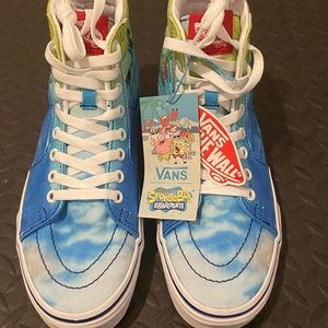 Spongebob Square Pants Vans. New with Tags. No Box. Great Condition. Men’s 7.5.